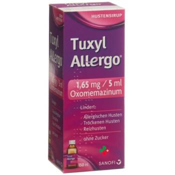 Tuxyl Allergo Sirup 1.65mg / 5ml Flasche 150ml